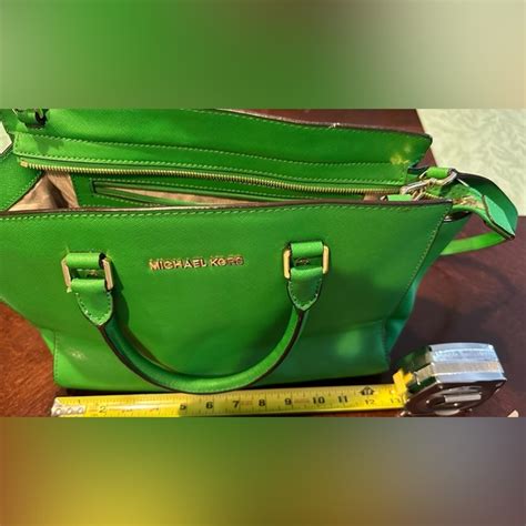 is michael kors gooseberry like a kelly green|Michael Kors leather bags reddit.